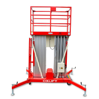 Телескопический двухмачтовый подъемник ZX-2-140 OXLIFT 14 м 200 кг HV Market