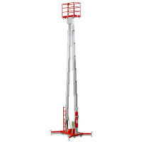 Телескопический двухмачтовый подъемник ZX-2-140 OXLIFT 14 м 200 кг HV Market