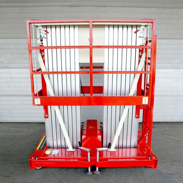 Телескопический двухмачтовый подъемник ZX-2-140 OXLIFT 14 м 200 кг