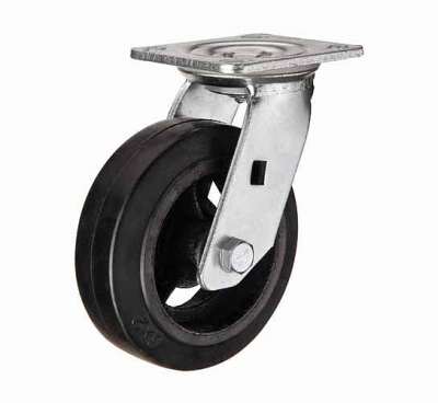 Колесо большегрузное SCD 63 обрезиненное поворотное ⌀ 150 HV Market