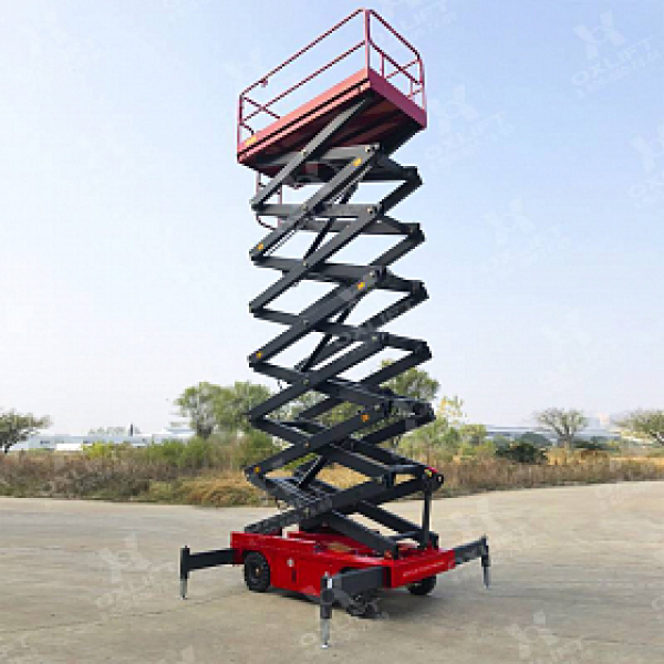 Самоходный ножничный подъемник QZ-050-160 OXLIFT 16000 мм 500 кг