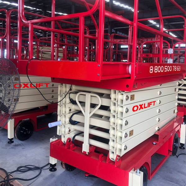 Ножничный подъемник QX-050-060 OXLIFT 6000 мм 500 кг