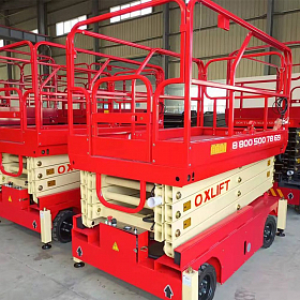 Несамоходный ножничный подъемник QX-030-075 OXLIFT 7500 мм 300 кг