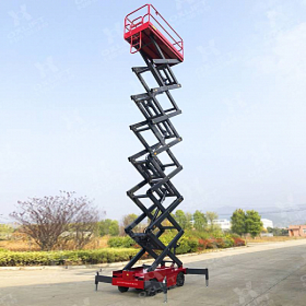 Самоходный ножничный подъемник QZ-030-060 OXLIFT 6000 мм 300 кг