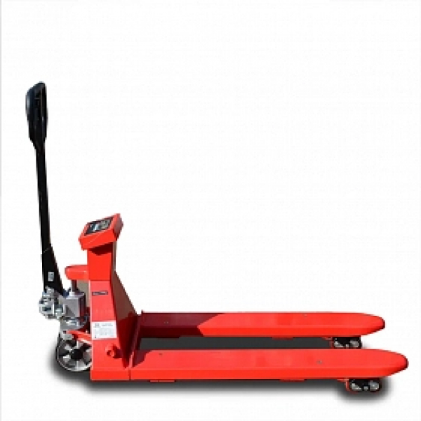 Ручная гидравлическая тележка с весами OXLIFT OX25V 2500 кг