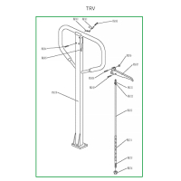 Ручка в сборе для TRV HV Market