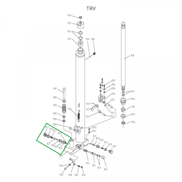 Клапан перепускной для TRV