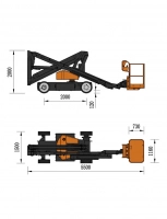 Коленчатый подъемник Skyboom GTZZ-14EJ HV Market
