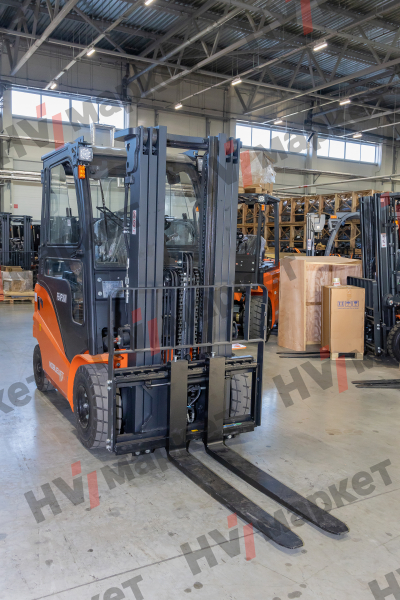 Электрический вилочный погрузчик FE4P30N Duplex mast (Свинц-кислот 500Ач, В-3000мм) HV Market