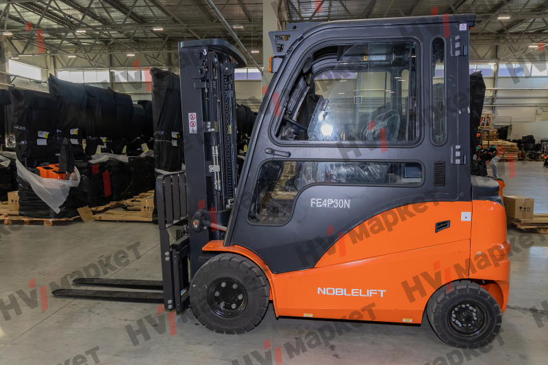 Электрический вилочный погрузчик FE4P30N Duplex mast (Свинц-кислот 500Ач, В-3000мм) HV Market